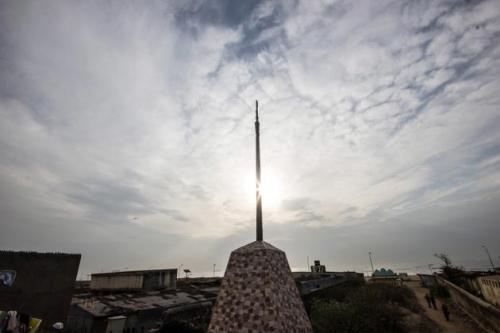 The 'miraculous' log of wood behind San Thome Cathedral