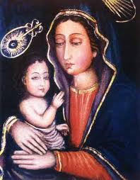Mary & Child by "St. Luke".