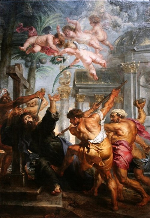 Martyrdom of St. Thomas by Peter Paul Rubens (1636-38)