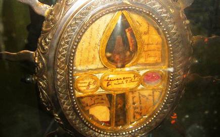 Spear relic in San Thome Cathedral