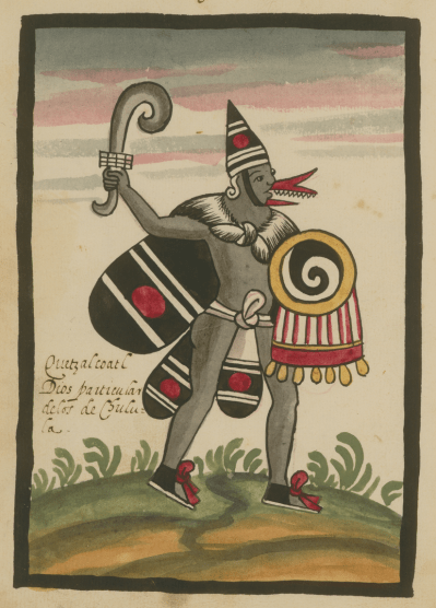 Quetzalcoatl by Jesuit Juan de Tovar