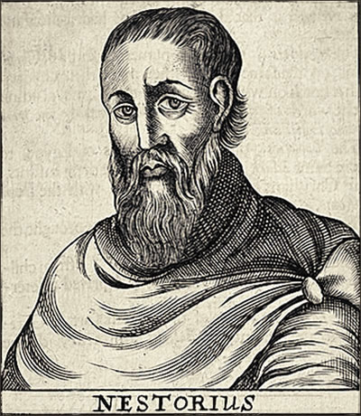 Nestorius (386–450) was the Patriarch of Constantinople.