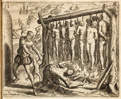 Spanish atrocities committed on the native peoples after the conquest of Cuba. Spanish atrocities committed on the native peoples in the conquest of Cuba