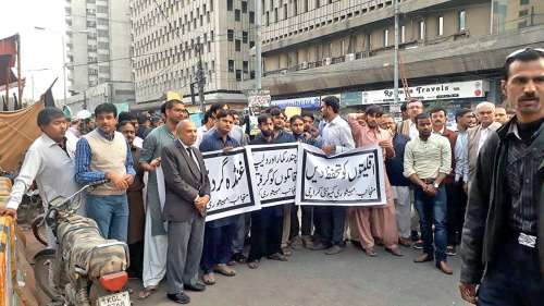 Hindus in Mithi, Pakistan, protesting against atrocities on their community. These are the people the Citizen Amendment Act ( 2019 ) seeks to give refuge to without bureaucratic delays. Hindu protest in Mithi, Pakistan.