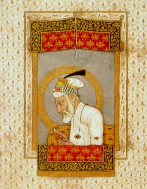 Aurangzeb reading the Quoran Aurangzeb reading the Quoran